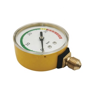 Manomètre en acier semi-inoxydable de 2.5 pouces manomètre à faible pression hydraulique vapeur - Product Image 3