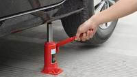 Outils de réparation automobile portables, cric hydraulique en acier réglable 20T, cric hydraulique pour voiture, soudage, cric hydraulique pour bouteille