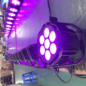 Rigeba最新ミニ屋外防水7*10w RGBW 4in1 LEDステージパーライト