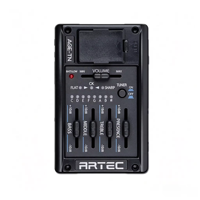Préampli pour guitare acoustique ARTEC AGE-TN, système d'égalisation 4 bandes avec accordeur chromatique numérique et kit de micros piézo PP-607 pour pièces de guitare