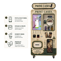 Máquina Expendedora de Fundas para Teléfonos con Fotos Personales, Máquina Expendedora de Fundas para Teléfonos de Fácil Operación para Museos y Tiendas de Regalos