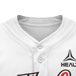 Camiseta de Béisbol Personalizada con Estampado por Sublimación, Uniforme Deportivo para Hombre, Estilo Hip Hop - Product Image 3