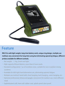 Mesin <span class=keywords><strong>Ultrasound</strong></span> dokter hewan portabel, pemindai RKU10 Kaixin <span class=keywords><strong>Ultrasound</strong></span> untuk kuda ternak domba hewan - Product Image 3