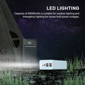 50000mah Power Bank Quick Charge <b>Powerbank</b> Portable Battery Charger for Mobile Phone - Product Image 4