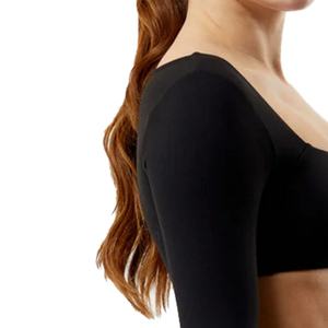 Manufacturer and Trader Wholesale Low Price <b>Yoga</b> Sport <b>Top</b> Long Sleeves Plus Size Fitness Running <b>Yoga</b> <b>Top</b> for Women - Product Image 6