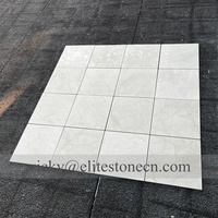 Carrelage en marbre Crema Marfil 305x305mm 10mm 12x12 pouces, marbre naturel beige crème poli, carrelage mural et de sol pour villa