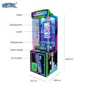 Machine de jeu d'arcade de grue en métal de <span class=keywords><strong>rédemption</strong></span> adaptée aux enfants - Product Image 5