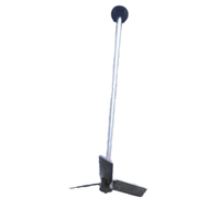 Agitateur chimique en acier inoxydable avec pompe et moteur à couple élevé à vitesse variable et roulement, capacité de 100 à 10 000 litres