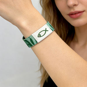 Factory Custom Logo Reusable Wrist Bands <b>Smart</b> Rfid Nfc Access Control <b>Bracelet</b> Stretchy Elastic Woven NFC Wristband - Product Image 3