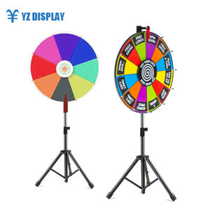 <span class=keywords><strong>Ruleta</strong></span> de Premios con Impresión Digital de Borrado en Seco, 32 Pulgadas, Juego de Alta Precisión, Trípode Plegable Ajustable, Pantalla YZ de 32 Pulgadas - Product Image 3