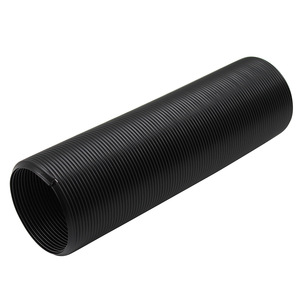 Flexible Automotive Engine Air Intake Hose 1M <b>Black</b> Universal Fit For Retrofit Upgrade With <b>Bracket</b> - Product Image 1