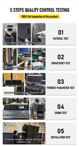 Sistema de <span class=keywords><strong>Sonido</strong></span> Profesional L-solution H30 Dual de 10 Pulgadas, 4 Canales, 2 Vías, Altavoces Activos Line Array, 2200W - Product Image 5