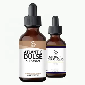 OEM热卖Atlantic dulse Liquid 2 floz提供天然碘来源，支持甲状腺健康免疫系统