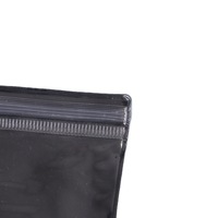 Sac auto-scellant en PVC avec logo personnalisé sac à fermeture éclair givré transparent bijoux étanche emballage de bijoux en plastique de stockage de bijoux