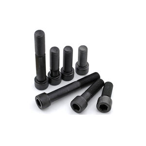 Boulon à six pans creux noircissant DIN 912 <span class=keywords><strong>ISO</strong></span> <span class=keywords><strong>4762</strong></span> oxyde noir Grade 4.8 8.8 10.9 12.9 - Product Image 2