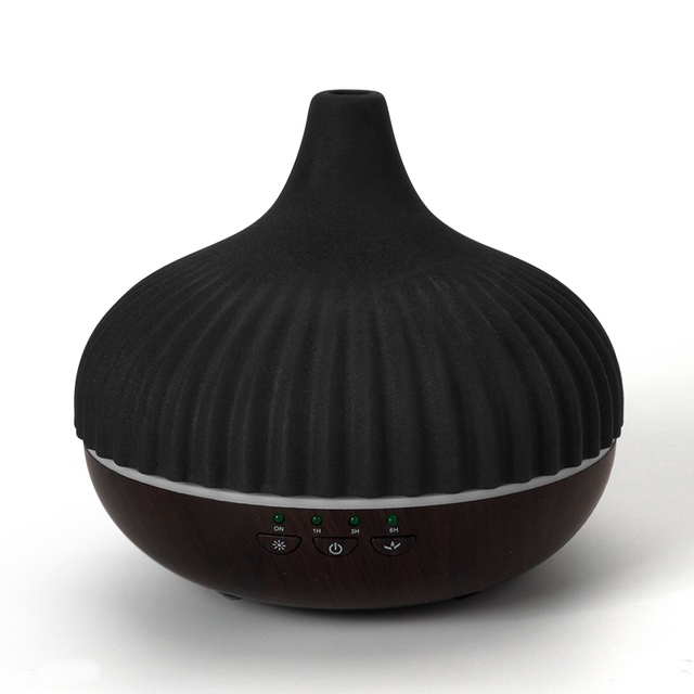 USB Ultrasonic Aroma Diffuser Essential Oil Humidifier LED Lighting + Quiet Operation Portable for Home Hotel Commercial Use