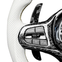Volant sport 3 branches en fibre de carbone pour BMW G20/G30 Série 5/3, F30/F80 Série 3, G32 Série 7