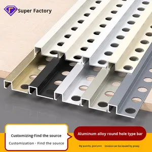 Bandes <span class=keywords><strong>de</strong></span> bordure <span class=keywords><strong>de</strong></span> carrelage en alliage d'aluminium personnalisées <span class=keywords><strong>de</strong></span> style crème moderne Lignes <span class=keywords><strong>de</strong></span> bordure <span class=keywords><strong>de</strong></span> <span class=keywords><strong>plancher</strong></span> Moulures d'angle et bandes d'étanchéité - Product Image 3