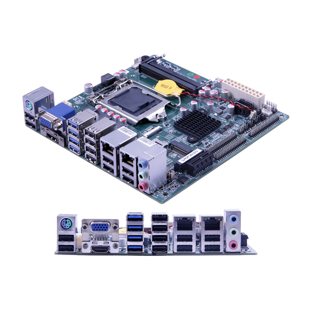 Limyee Lga 1151 Motherboard Intel 6th7th Core I3i5i7 X86 Barebone Linux Pc Server Firewall Pfsense Industrial H110 Motherboard