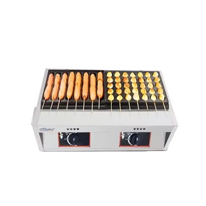 Máy nướng thịt bằng gas hai mặt chuyên nghiệp của Trung Quốc, nướng xúc xích, chiên trứng, tất cả trong một, máy làm thịt viên bạch tuộc - Product Image 1