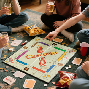 Jeu de Société <span class=keywords><strong>Monopoly</strong></span> : Cultivez l'Intelligence Financière avec des Matériaux Écologiques pour les Réunions de Famille - Product Image 6