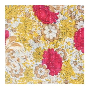 Indian Boho Throws Indian Reversible Hand Stitched Heavy Throw Old Sari Blanket Patch Work Heavy 3 to 7 Layer <b>Kantha</b> <b>Quilt</b> - Product Image 1