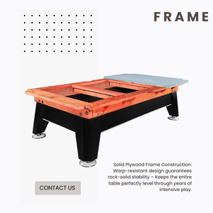 Mesa de Billar de Lujo Edición Torneo, Mesa de Billar de Pizarra de 9 pies, para Competencias, Premium, OEM, ODM, Personalizable - Product Image 6