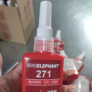 กาวอีพ็อกซี่ GL ชนิดไม่สามารถลอกออกได้ สำหรับล็อคเกลียว สกรู โบลต์ สีแดง ความแข็งแรงสูง 50 มล. สำหรับงานก่อสร้างและการขนส่ง - Product Image 2