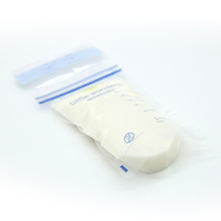 Sacs de conservation du lait maternel sans BPA, pré-stérilisés, pochettes à fermeture éclair verticales, qualité alimentaire, compatibles congélateur, impression personnalisée, vente en gros