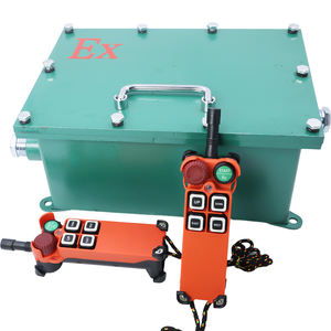 การควบคุมระยะไกลสำหรับรถเครนวิทยุอุตสาหกรรมเครื่องยกสายไฟฟ้าป้องกันการระเบิดแข็งแรงทนทาน - Product Image 2