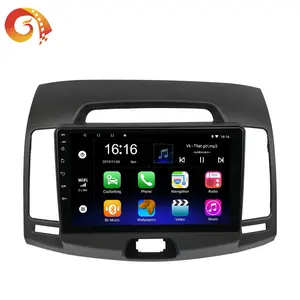 Pemutar Dvd Musik Mobil Android, Radio Navigasi Gps Dasbor Multimedia untuk Hyundai Elantra 2007 2008 2009 2010 2011