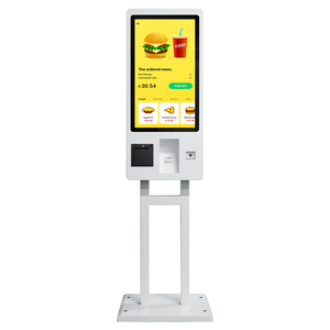 Self-checkout Kiosk 23.6 27 32 Inch Touchscreen Self Ordering Terminal for Restaurant Sk-23.6a Self Ordering - Product Image 1