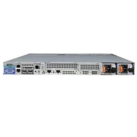 خادم ديل باور إيدج R430 1U للمؤسسات، مع معالج إنتل زيون، جاهز للمحاكاة الافتراضية، مستقر وموثوق، متوفر في المخزون