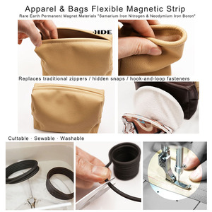 Bouton magnétique flexible coloré en aimants de terres rares pour sac à main, sac à dos, portefeuille, bagages, articles en cuir, rideau - Product Image 2