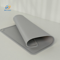 Tapis de table en silicone résistant à la chaleur Tapis de table en silicone facile à nettoyer Tapis résistant aux hautes températures