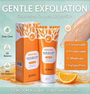 Private Label Whitening Exfoliating Gel Orange <b>Enzyme</b> <b>Peeling</b> Gel Wholesale Price Custom Logo - Product Image 3