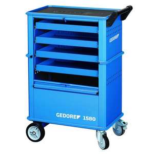 GEDORE - 6627550 Tool trolley with 4 <b>drawers</b> 930x625x400 - EAN 4010886662755 ROLLING <b>WORKSHOPS</b> ROLLER CABINETS - Product Image 1