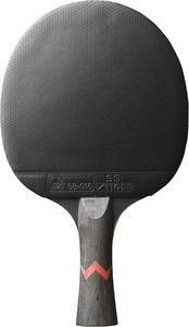 <span class=keywords><strong>Raquette</strong></span> de tennis de table <span class=keywords><strong>STIGA</strong></span> Royal Carbon 5 étoiles, qualité professionnelle, lame 2 plis en fibre de carbone, caoutchouc à picots, poignée Shake Hand - Product Image 3
