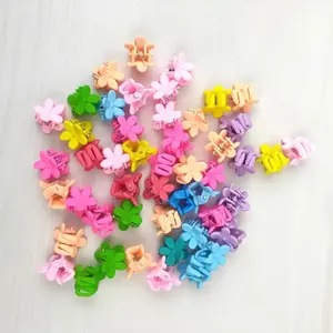 New Product Recommendation Manufacturer Direct sales Mini Flower Matte Hair Claw Clips Baby Hair Clips Claw Clips