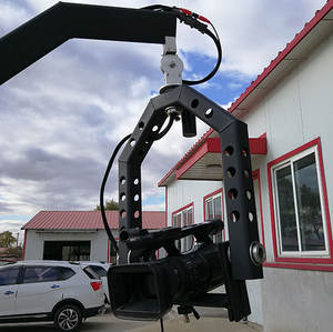 5.5เมตรกรรไกร telescopic กล้อง <span class=keywords><strong>Jib</strong></span> เครนพร้อมหัวและจอภาพ - Product Image 3