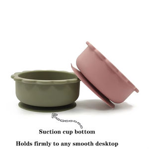 Bol d'alimentation <span class=keywords><strong>pour</strong></span> bébé en silicone de qualité alimentaire OEM/ODM, antidérapant, bols <span class=keywords><strong>pour</strong></span> tout-petits, passe au micro-ondes et au lave-vaisselle, forme de <span class=keywords><strong>chat</strong></span> de dessin animé - Product Image 3