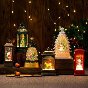 2025 New Hot Christmas Retro Oil Lamp Portable LED Battery Powered Hanging Kerosene Lamp Party Gift Christmas Decoration - Product Image 6