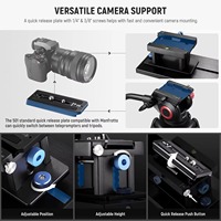 NEEWER X17 Téléprompteur portable pour diffusion en direct avec contrôle par application, compatible téléphone portable, tablette et appareil photo reflex 17 pouces