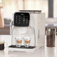 Machine à café expresso professionnelle électrique à commande manuelle avec système de brassage, vente en gros d'usine