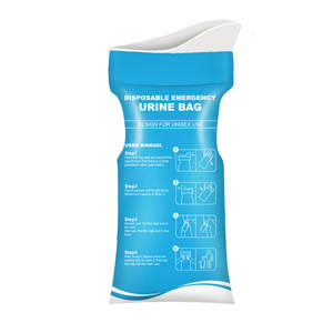 ถุงเก็บปัสสาวะแบบใช้แล้วทิ้ง ขนาด 900 มล. ผลิตจากพลาสติก LDPE พร้อมซิปล็อค พิมพ์ลายกราเวียร์ เหมาะสำหรับการตั้งแคมป์ เดินป่า ใช้ในอุตสาหกรรม และในครัวเรือน - Product Image 3