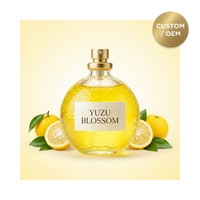 Fragancia Floral Frutal de Cítricos Japoneses con Aroma a Flor de Yuzu, Perfume Personalizado OEM con Aroma a Yuzu para Mujer