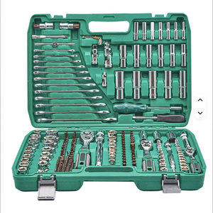 216-piece Multi-functional High Torque Portable Wrench Set <b>Chrome</b> Vanadium Steel Ratchet for Automotive Repair PL-216 High-Quali - Product Image 4