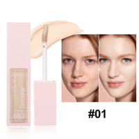 Correcteur liquide hydratant, waterproof, contrôle du sébum, estompe les pores, longue tenue, sans effet masque, pour le visage, les cicatrices d'acné, fond de teint liquide