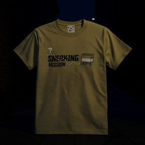 T-shirt da uomo e da donna a maniche corte con stampa Sneaking Mission Cat Design Stealth Night Scopy Scorpion - Product Image 3