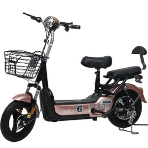Bicicleta Eléctrica de 350w 48v de Largo Alcance para Mujer, Híbrida, Urbana, Yijin Happy Bean de Alta Calidad, Transporte Conveniente para Adultos - Product Image 2